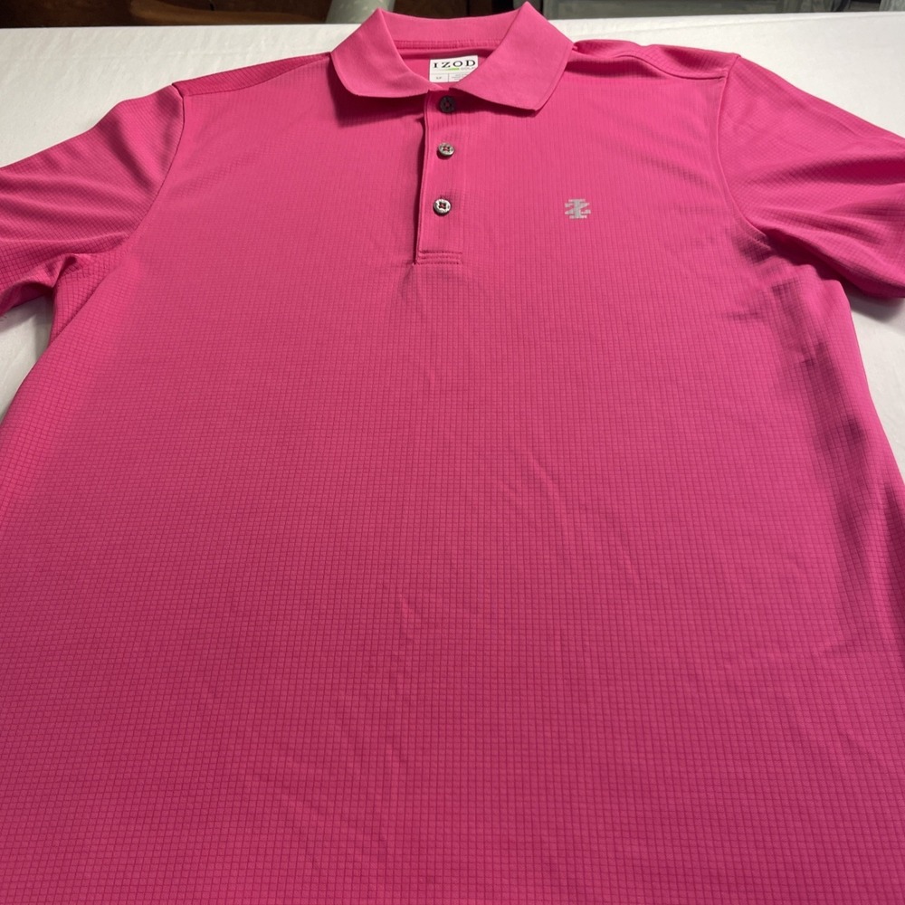 I Said Men's Golf Shirt Small Pink